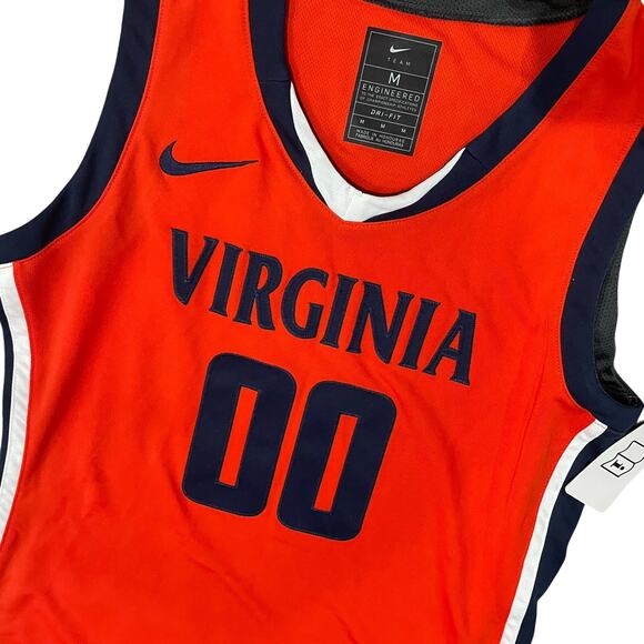 NWT women's Nike Virginia cavaliers elite enforcer basketball jersey av2185-820 - Picture 2 of 6